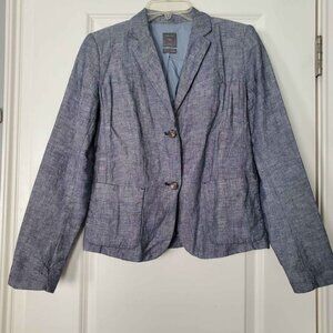 GAP Linen Blend Blazer (Women's Sz 4)